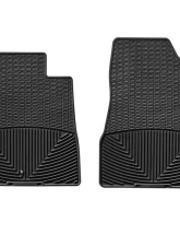 WeatherTech All Weather Floor Mats Black Front                                     - W68 - Image 2