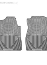 WeatherTech All Weather Floor Mats Gray Front                                     - W72GR - Image 2