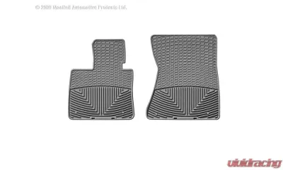 WeatherTech All Weather Floor Mats Gray Front - W74GR
