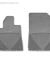 WeatherTech All Weather Floor Mats Gray Front                                     - W76GR - Image 2