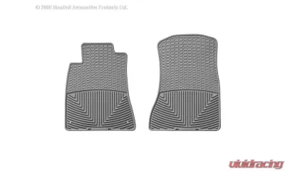 WeatherTech All Weather Floor Mats Gray Front - W77GR