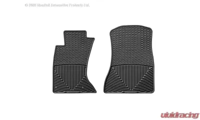WeatherTech All Weather Floor Mats Black Front - W78