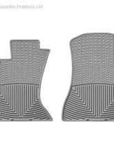 WeatherTech All Weather Floor Mats Gray Front                                     - W78GR - Image 2