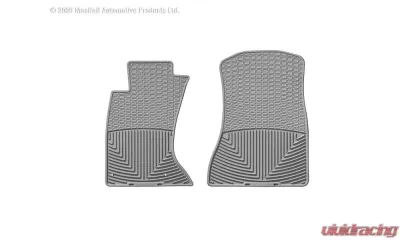WeatherTech All Weather Floor Mats Gray Front - W78GR
