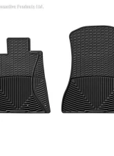 WeatherTech All Weather Floor Mats Black Front                                     - W79 - Image 2