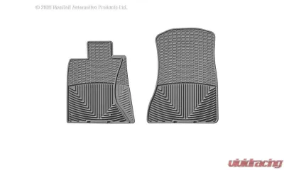 WeatherTech All Weather Floor Mats Gray Front - W79GR