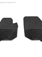 WeatherTech All Weather Floor Mats Black Front Honda Fit 2007-2008                                     - W84 - Image 2