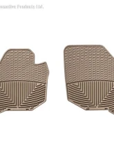 WeatherTech All Weather Floor Mats Tan Front Honda Fit 2007-2008                                     - W84TN - Image 2