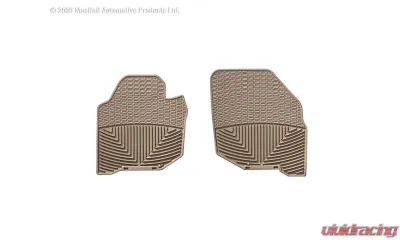 WeatherTech All Weather Floor Mats Tan Front Honda Fit 2007-2008 - W84TN