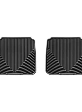 WeatherTech All Weather Floor Mats Black Rear                                     - W85 - Image 2
