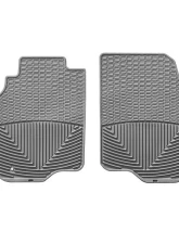 WeatherTech All Weather Floor Mats Gray Front                                     - W89GR - Image 2