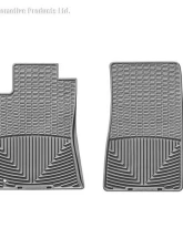 WeatherTech All Weather Floor Mats Gray Front                                     - W93GR - Image 2