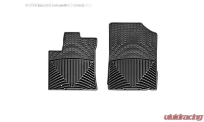 WeatherTech All Weather Floor Mats Black Front - W96