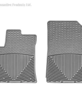 WeatherTech All Weather Floor Mats Gray Front                                     - W96GR - Image 2