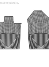 WeatherTech All Weather Floor Mats Gray Front Fits w/Hook Retention Device                                     - W97GR - Image 2