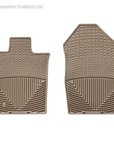 WeatherTech All Weather Floor Mats Tan Front Fits w/Hook Retention Device                                     - W97TN - Image 2