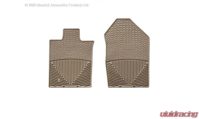 WeatherTech All Weather Floor Mats Tan Front Fits w/Hook Retention Device - W97TN