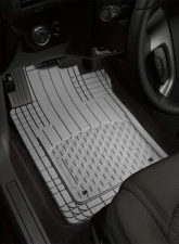 WeatherTech Universal All Vehicle Mat Gray Front and Rear 2nd Row 1 pc. Over The Hump                                     - 11AVMOTHSG - Image 2