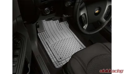 WeatherTech Universal All Vehicle Mat Gray Front and Rear 2nd Row 1 pc. Over The Hump - 11AVMOTHSG