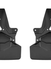 WeatherTech Front & Rear No Drill Black Mudflaps Ford Bronco (225/265/285 Width Tire Sizes) 2021-2023                                     - 110148-120151 - Image 2