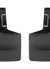 WeatherTech Front & Rear No Drill Black Mudflaps Ford Bronco (225/265/285 Width Tire Sizes) 2021-2023                                     - 110148-120151 - Image 3