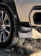 WeatherTech Front & Rear No Drill Black Mudflaps Ford Bronco (225/265/285 Width Tire Sizes) 2021-2023                                     - 110148-120151 - Image 9