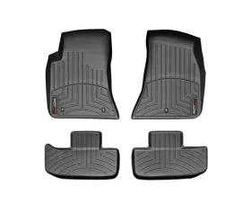 WeatherTech Front/Rear Black FloorLiner Dodge Challenger 2011+