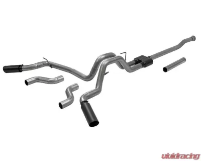 Flowmaster 3" Outlaw Dual Exit Stainless Steel Catback Exhaust System Ford F-150 2021 - 817981