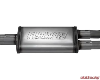 Flowmaster FlowFX 3.00-inch Dual Out Same Side Exit Cat-Back Stainless Steel Exhaust System Ford F-150 2.7 | 3.5 | 5.0-Liter 2021-2022 - 718116