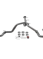Flowmaster 3.50" to Dual 3.00" Outlaw Cat-Back Exhaust System GM Silverado | Sierra 2500HD |3500HD 6.6L Gas V8 2020-2021                                     - 818112 - Image 3