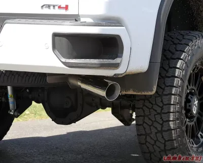 Flowmaster 3.50" to Dual 3.00" Outlaw Cat-Back Exhaust System GM Silverado | Sierra 2500HD |3500HD 6.6L Gas V8 2020-2021 - 818112