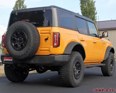 Flowmaster Outlaw Axle-Back Exhaust System Dual Exit Ford Bronco 2.3L/2.7L 2021-2025 - 818120