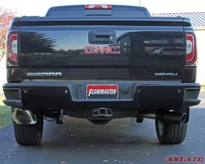 Flowmaster FlowFX 3.5" Cat-Back Single Side Exit Stainless Exhaust System Chevrolet Silverado | GMC Sierra 1500 2011-2018 - 717885
