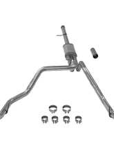 Flowmaster FlowFX 3.5 inch & 2.5 inch Stainless Steel Dual Rear Exit Catback Exhaust System GM Silverado | Sierra 1500 6.2L V8 2019-2021                                     - 717890 - Image 3