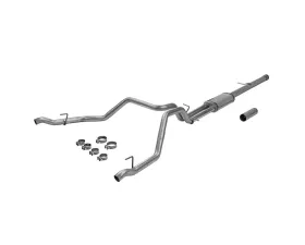 Flowmaster FlowFX 3.5 inch & 2.5 inch Stainless Steel Dual Rear Exit Catback Exhaust System GM Silverado | Sierra 1500 6.2L V8 2019-2021