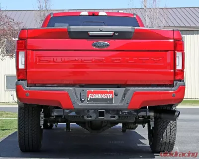 Flowmaster FlowFX 3.5" Cat-Back Single Side Exit Stainless Exhaust System Ford F-250 | F-350 Super Duty 2017-2021 - 717943
