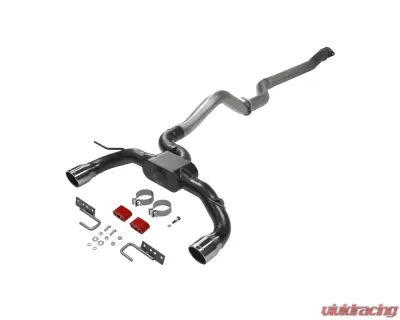 Flowmaster Dual Exit Stainless Steel Outlaw Cat-Back Exhaust System Ford Bronco 2021-2025 - 818144