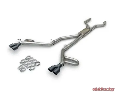 Flowmaster FlowFX Stainless Steel Catback Dual Rear Exit Exhaust System w/ Black Tips Ford Explorer | Lincoln Aviator 2020-2023 - 717999