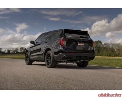 Flowmaster FlowFX Stainless Steel Catback Dual Rear Exit Exhaust System w/ Black Tips Ford Explorer | Lincoln Aviator 2020-2023 - 717999