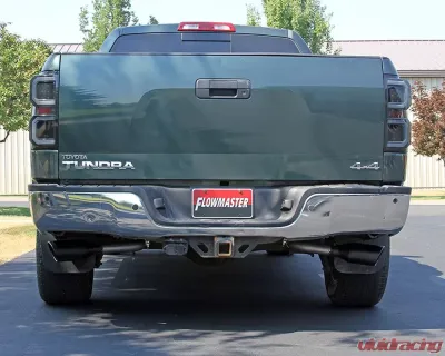Flowmaster FlowFX Cat-Back Dual Side Exit Stainless Steel Exhaust System Toyota Tundra 5.7L V8 2007-2009 - 718106