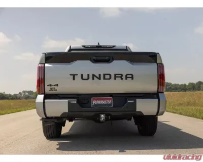 Flowmaster FlowFX Stainless Steel Cat-Back Exhaust System Single Side Exit Toyota Tundra 3.4L 2022-2024 - 718156