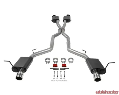Flowmaster American Thunder Dual Exit Cat-Back 3.0 inch Stainless Steel Exhaust System Dodge Durango 6.4L 2018-2022 - 817952