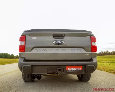 Flowmaster American Thunder Single Side Exit Catback Stainless Steel Exhaust System Ford Maverick 2.0L 2022-2023 - 818153