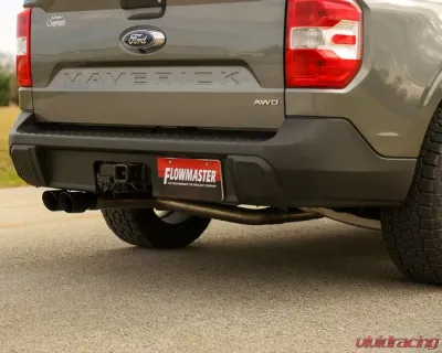 Flowmaster American Thunder Single Side Exit Catback Stainless Steel Exhaust System Ford Maverick 2.0L 2022-2023 - 818153