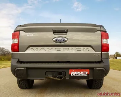 Flowmaster American Thunder Single Side Exit Catback Stainless Steel Exhaust System Ford Maverick 2.0L 2022-2023 - 818153