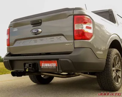 Flowmaster American Thunder Single Side Exit Catback Stainless Steel Exhaust System Ford Maverick 2.0L 2022-2023 - 818153