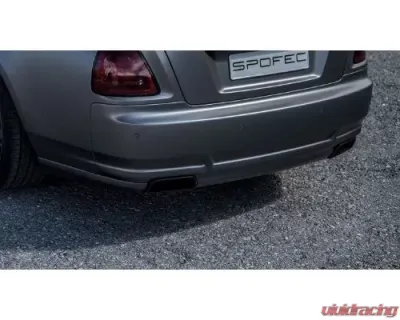 SPOFEC Carbon / Primed 3 Piece Rear Bumper Rolls-Royce Ghost I 2010-2020 - R6 111 03