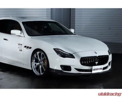 Leap Design Carbon Fiber Front Half Spoiler Maserati Quattroporte 2014-2016 - LPD-FH-CF-QTPTE