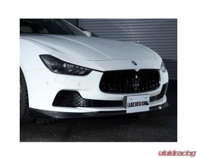 Leap Design CFRP Front Spoiler Mesarati Ghibli - LPD-FS-CF-GBLI