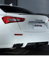 Leap Design CFRP | FRP Rear Spoiler Mesarati Ghibli                                     - LPD-RS-CFRP-GBLI - Image 2